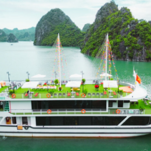 TOUR DU LỊCH HẠ LONG DU THUYỀN APOLLO PREMIUM LUXURY CRUISE 1 NGÀY