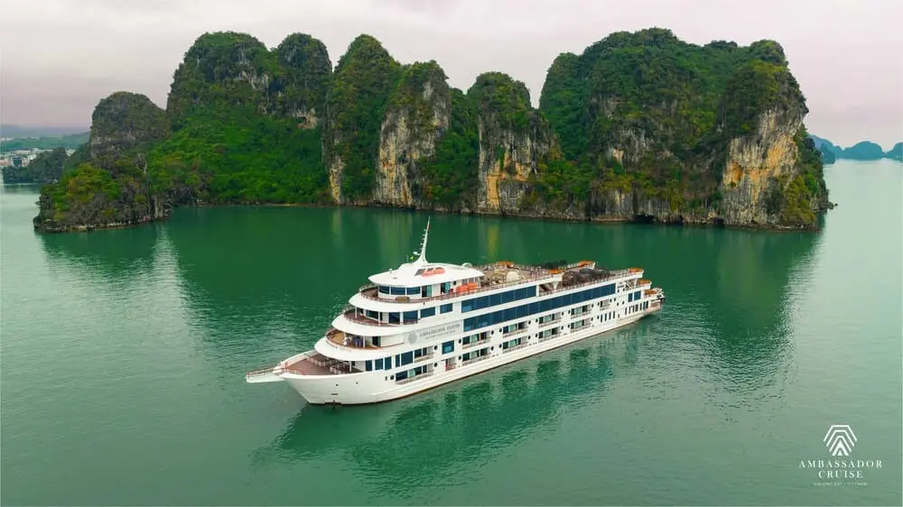 Du thuyền Ambassador Cruise Hạ Long – Hành trình 2 ngày 1 đêm đẳng cấp 5 sao
