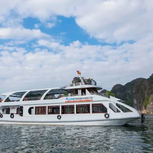 Tour Du Thuyền Alova Premium Hạ Long 1 Ngày – Buffet Trưa – Chèo Kayak – Tiệc Trà Chiều