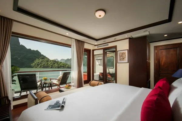 Du thuyền Heritage Cruise 5 Sao – Hành Trình 2 Ngày 1 Đêm Khám Phá Vịnh Lan Hạ