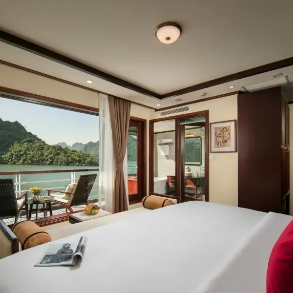 Du Thuyền Heritage Cruise 5 Sao – Hành Trình 2 Ngày 1 Đêm Khám Phá Vịnh Lan Hạ