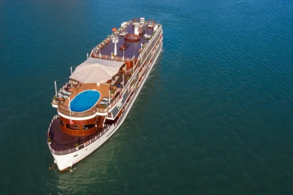 Du thuyền Heritage Cruise 5 Sao – Hành Trình 2 Ngày 1 Đêm Khám Phá Vịnh Lan Hạ