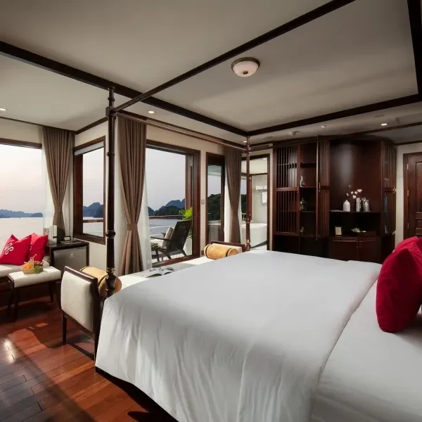 Du Thuyền Heritage Cruise 5 Sao – Hành Trình 2 Ngày 1 Đêm Khám Phá Vịnh Lan Hạ