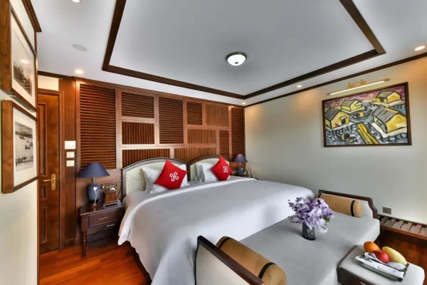 Du thuyền Heritage Cruise 5 Sao – Hành Trình 2 Ngày 1 Đêm Khám Phá Vịnh Lan Hạ