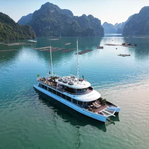 Tiệc Tối Du Thuyền 5 Sao – Trải Nghiệm Vịnh Lan Hạ 3 Tiếng Hoàng Hôn Lãng Mạn