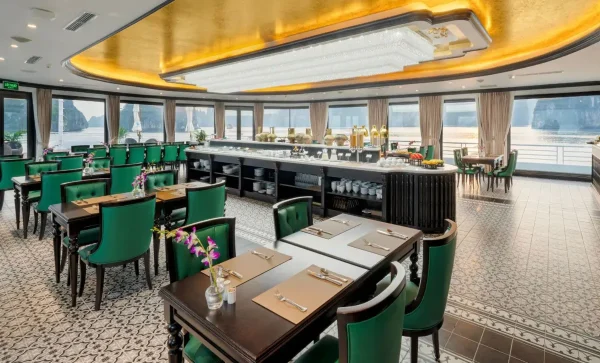 Tour Du Thuyền Catherine Cruises Hạ Long – Siêu Du Thuyền 6 Sao Đỉnh Cao