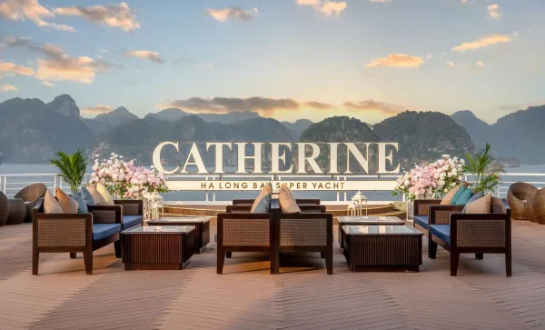 Tour Du Thuyền Catherine Cruises Hạ Long – Siêu Du Thuyền 6 Sao Đỉnh Cao