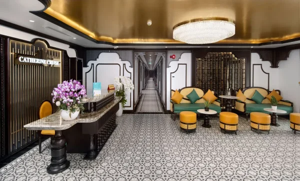 Tour Du Thuyền Catherine Cruises Hạ Long – Siêu Du Thuyền 6 Sao Đỉnh Cao