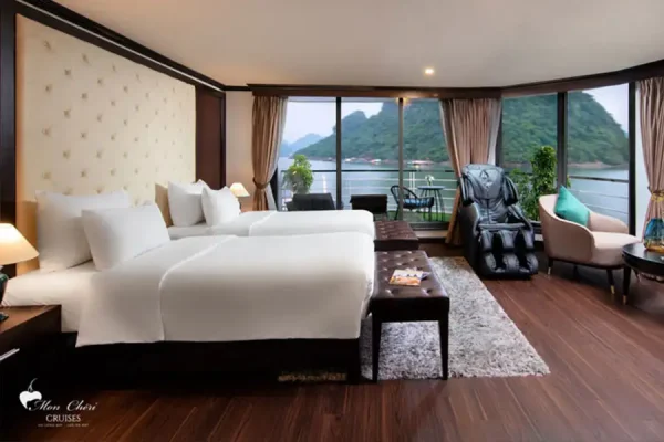 Du Thuyền Mon Cheri Cruise Hạ Long – Hành Trình 3N2Đ Vịnh Lan Hạ & Cát Bà