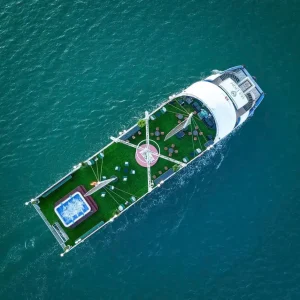 Tour Du Thuyền Sea Lion Hạ Long Cruise 1 Ngày – Hồ Bơi – Buffet Hải Sản